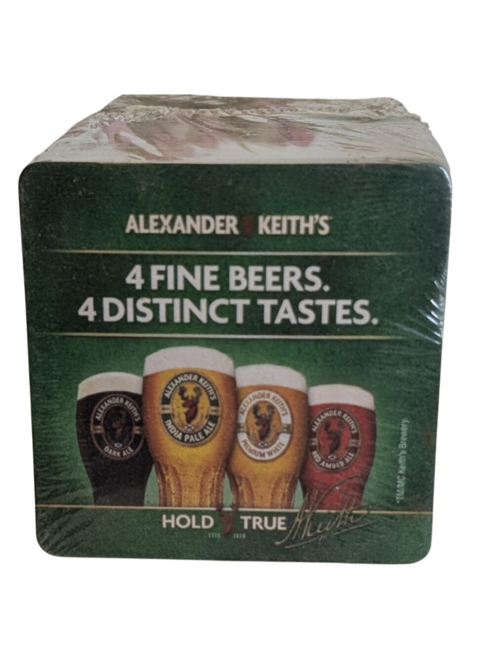 Alexander Keith's 4 Fine Beers Coaster Sleeve Sealed Pack